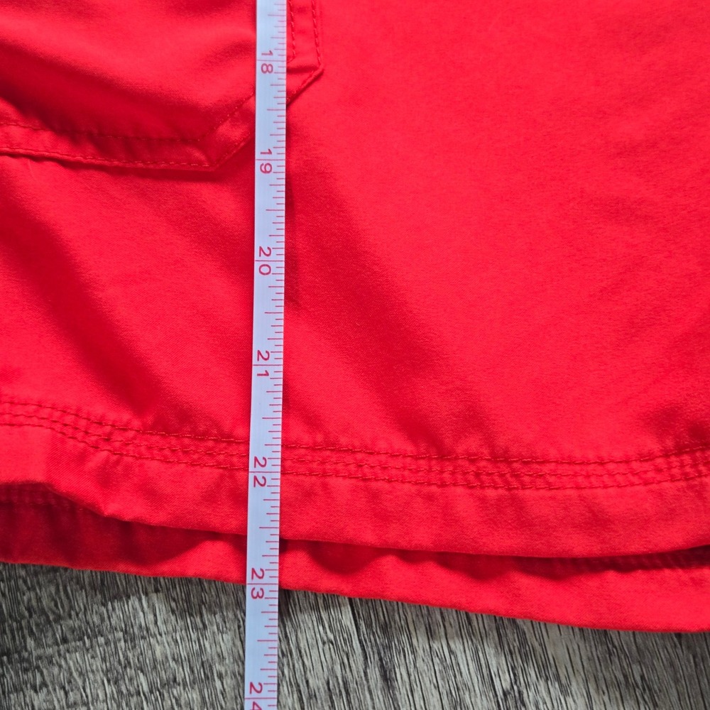 Nike 6.0 Mens Red Board Shorts Swim Trunks Size 38 Cargo Pocket Action Sports - Picture 11 of 11